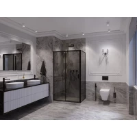 Душевой уголок 100x80 см Ambassador Forsa 17022216ABB-80ABB тонированное