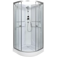 Душевая кабина 80x80x200 см Deto L608N прозрачное