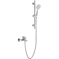 Смеситель для ванны Arrow AG3628CP-TZ с душевым гарнитуром, хром