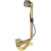 Слив-перелив для ванны Kaiser 8003-1/8003An полуавтомат, бронза