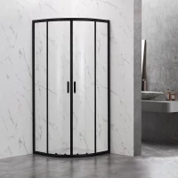 Душевой уголок 79x79 см Veconi Rovigo RV202B-80-01-C6 прозрачное