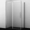 Душевой уголок 120x80 см прозрачное стекло WasserKRAFT DINKEL 58R06 - 1