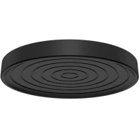 Верхний душ AQUAme AQM8603MB 300 мм, черный матовый