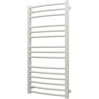 Полотенцесушитель водяной Grota Calma 4607118218233 900x480, белый матовый