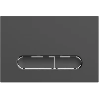 Кнопка смыва Boheme 667-B для инсталляции, черный матовый