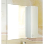 Изображение товара зеркальный шкаф 70x75 см белый глянец comforty флоренция 00003130350