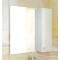 Зеркальный шкаф 70x75 см белый глянец Comforty Флоренция 00003130350 - 1
