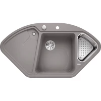 Кухонная мойка Blanco Delta II InFino алюметаллик 523658