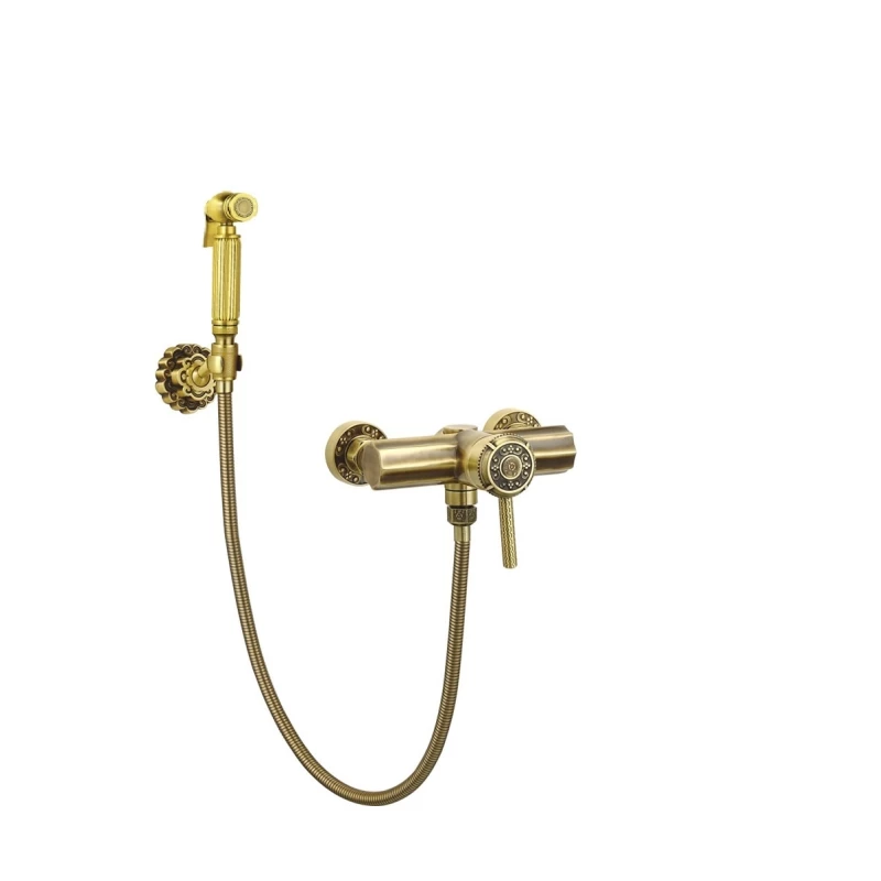 Гигиенический душ Bronze De Luxe Windsor 10133 со смесителем, бронза