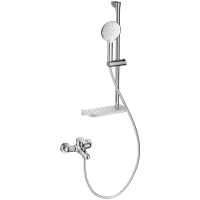 Смеситель для ванны Wonzon & Woghand Alfa WW-AE3201-CR с душевым гарнитуром, хром