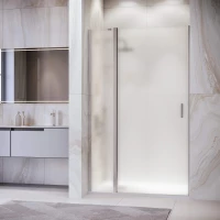 Душевая дверь RGW LE-004 Leipzig 351200413-21 130 см, профиль хром, стекло матовое