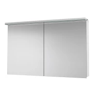Зеркальный шкаф Dreja Aston 120 с Led освещением и розеткой, 2д 79355