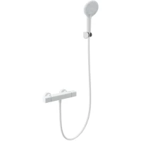 Термостат для душа Wonzon & Woghand Stay 2 WW-B2016-A-MW с душевым гарнитуром, белый матовый