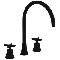 Смеситель для раковины Ramon Soler Adagio 914202NM без донного клапана, черный матовый