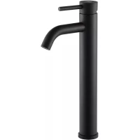 Смеситель для раковины GID Inga SS096-BM-D без донного клапана, черный матовый