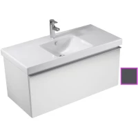 Тумба серый антрацит глянец 102 см Jacob Delafon Odeon Up EB883-442