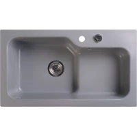 Кухонная мойка Belux SG-REC-HALF-8045-01 серый сланец 4810924266644