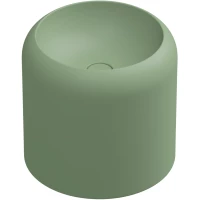 Раковина-чаша GSG Petra PELAVSECOLFS031 42x42 см, накладная, зеленый матовый