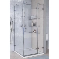 Душевой уголок 78x78 см Акватон Lax SQR R 1AX016SSXX000 прозрачное