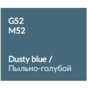 Изображение товара пенал подвесной пыльно-голубой глянец с бельевой корзиной verona susan su303(l)g52