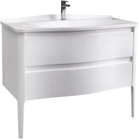 Тумба белый матовый 109,4 см Belux Анжело Н 110-02 4810924277589