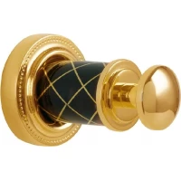 Крючок Boheme Murano 10906-B-G для ванны, золотой/черный