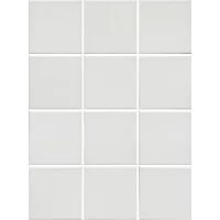 Керамогранит Kerama Marazzi Агуста белый натуральный (12 частей 9,8x9,8) 30x40 1332