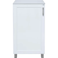 Тумба Misty Купер П-Куп05050-031Л 49,8 см L, напольная, белый матовый