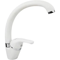 Смеситель для кухни белый Ukinox 42116 - 07