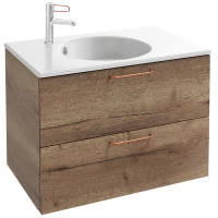 Тумба дуб табак 80 см Jacob Delafon Odeon Rive Gauche EB2522-R7-E52