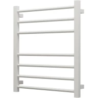 Полотенцесушитель электрический Grota Eco Classic 4607118210541 600x530, ТЭН левый/правый, белый матовый