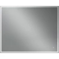 Зеркало Art&Max Catania AM-Cat-1000-800-DS-F 100x80 см, с LED-подсветкой, сенсорным выключателем, диммером