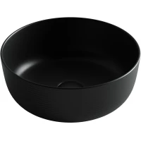 Раковина-чаша Ceramica Nova Element CN6073MB 35,6x35,6 см, накладная, черный матовый