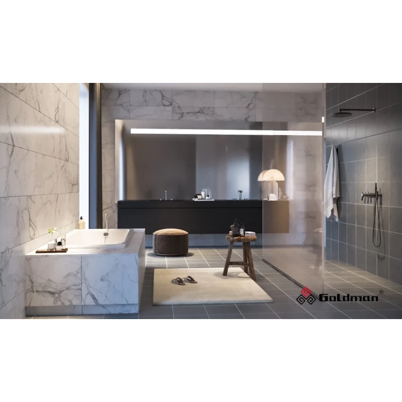 Чугунная ванна 170x70 см с отверстиями для ручек Goldman Comfort CF17070H