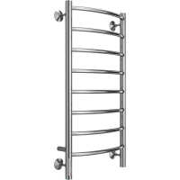 Полотенцесушитель электрический Terminus Классик П8 4670078531353 850x432, ТЭН левый, хром