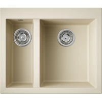 Кухонная мойка Omoikiri Tetogranit Bosen 59-2-BE 4993150 59x50 см, ваниль