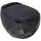 Унитаз подвесной beWash Bekinger 87303206 с сиденьем микролифт, черный глянец - 1