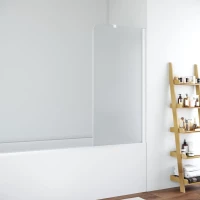 Шторка на ванну Vegas Glass EV ST NOVO 76 01 10 R 76 см R, профиль белый, стекло сатин