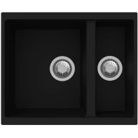 Кухонная мойка PEZARO PZG.335.155.400-77.DEEPBLACK 55,5x46 см, черный