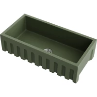 Кухонная мойка Omoikiri Natceramic Mikura 91-OL olive 4997088 91x46 см, оливковый
