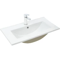 Раковина WeltWasser Deilbach 7517-70 10000005584 71x39,5 см, накладная, белый