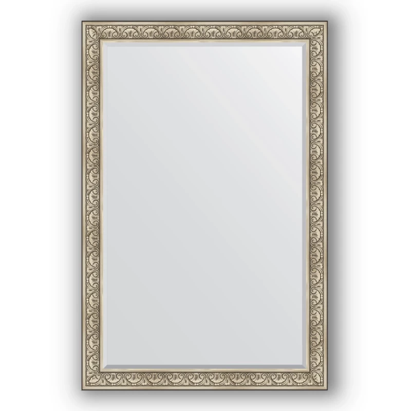 Зеркало 120x180 см барокко серебро Evoform Exclusive BY 3632
