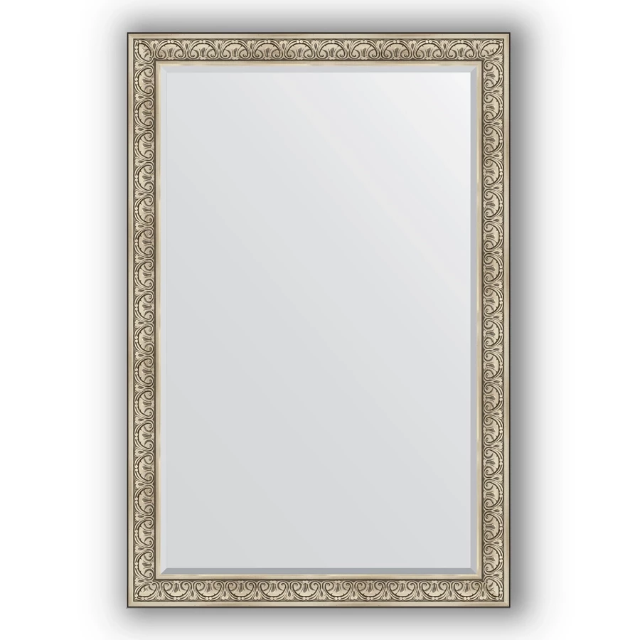 Зеркало 120x180 см барокко серебро Evoform Exclusive BY 3632 зеркало 70x160 см барокко серебро evoform exclusive g by 4166