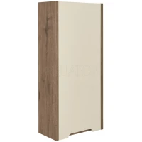 Шкаф подвесной бежевый/дуб веллингтон R Акватон Оливия 1A254703OLVGR
