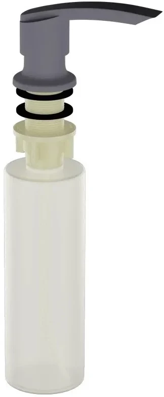 Дозатор для жидкого мыла Ulgran UQ-02-05 330 мл, встраиваемый, для кухни, бетон