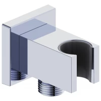 Подключение для душевого шланга с держателем Wonzon & Woghand WW-HZ2312-CR хром