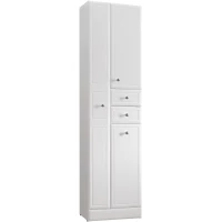 Пенал Belux Адажио П 50-02 4810924234636 напольный, с бельевой корзиной, белый глянец