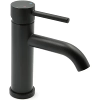 Смеситель для раковины Bronze De Luxe Scandi 1451B черный матовый