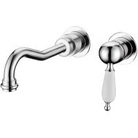 Смеситель для раковины Boheme Tradizionale Chromo 267 встраиваемый, хром