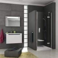 Душевая дверь Ravak SmartLine SMSD2-110(B) R хром Transparent 0SPDBA00Z1